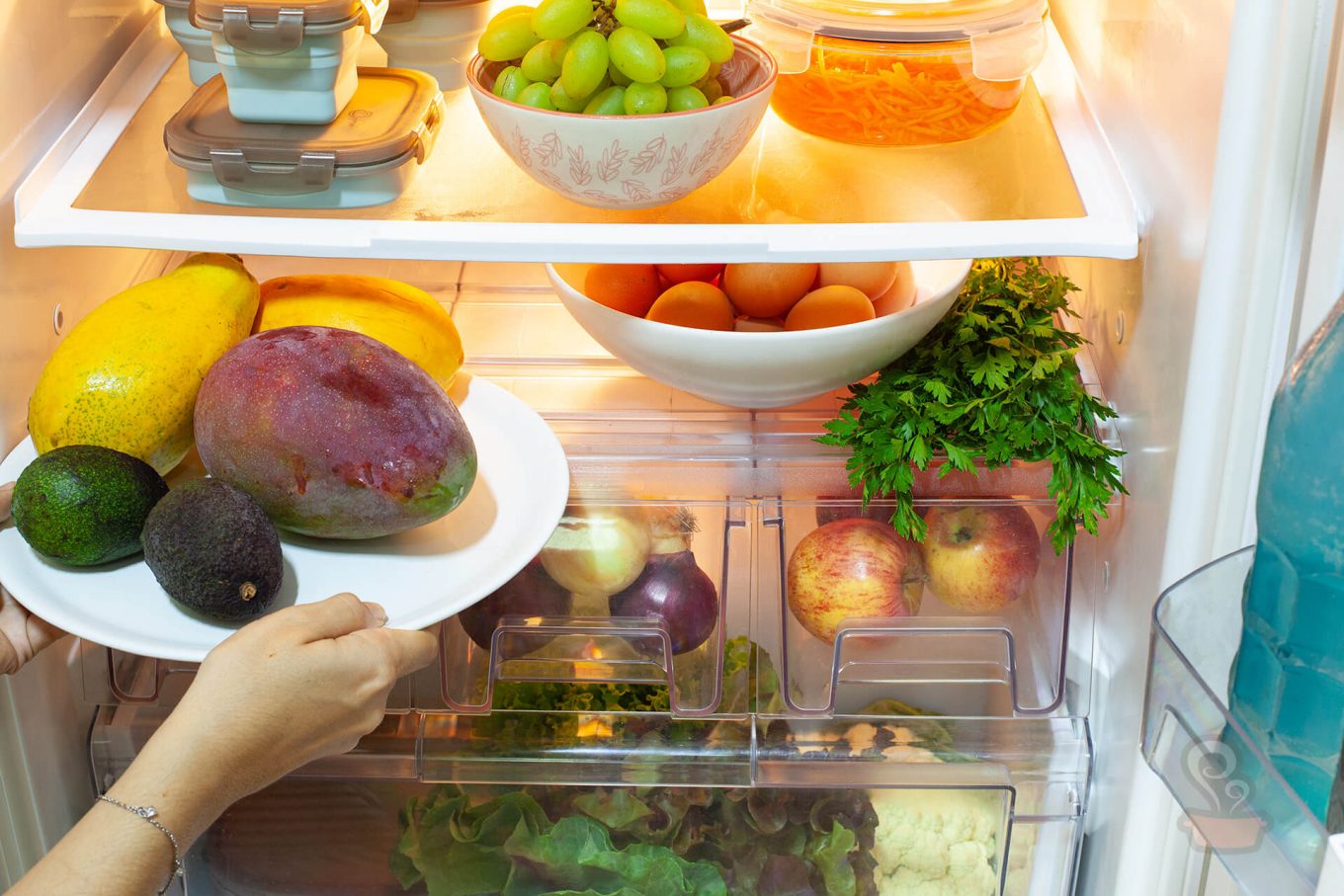 Como organizar a sua geladeira - foto: naminhapanela.com