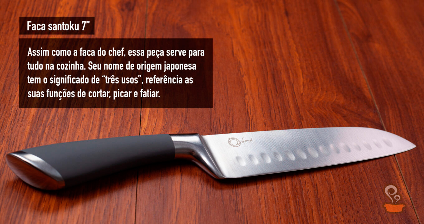 5 tipos de facas que você precisa ter em sua cozinha!