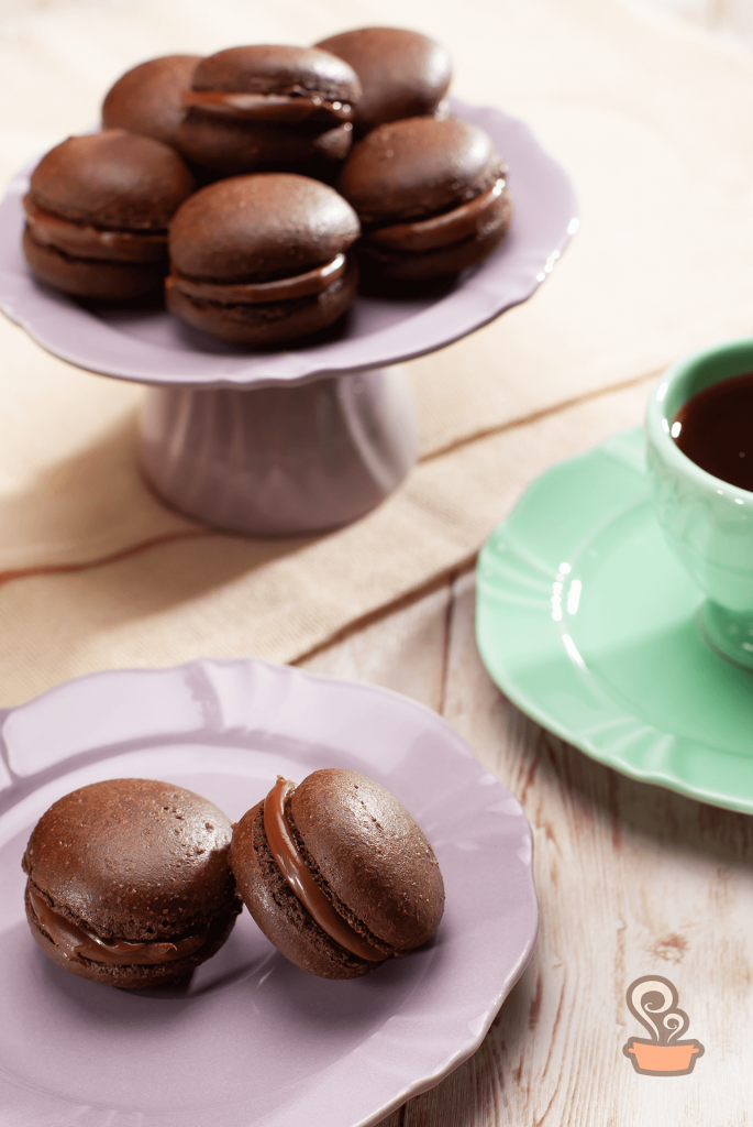 Macaron de chocolate - foto: naminhapanela.com