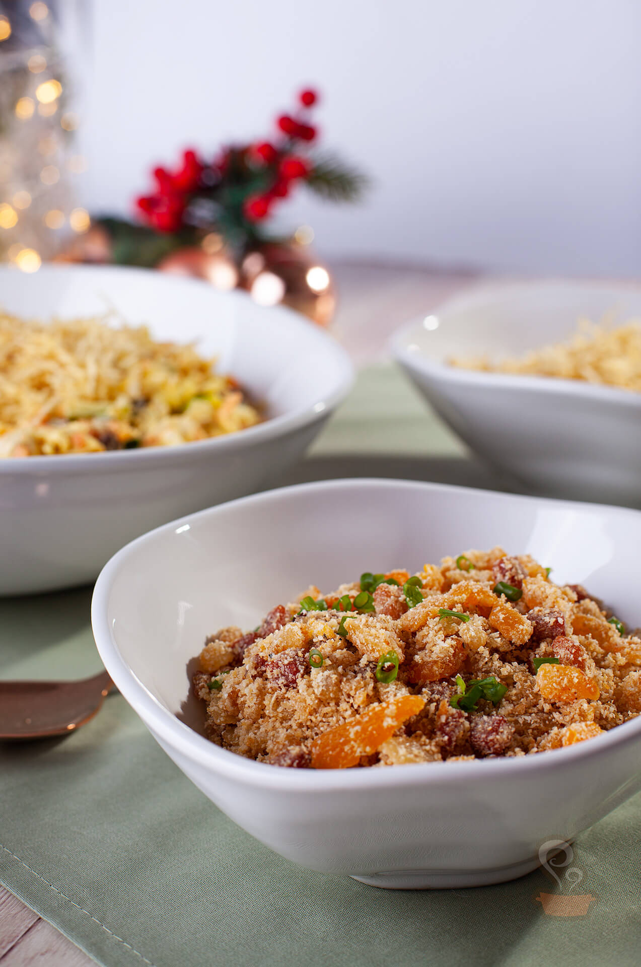 Receitas acompanhamentos de Natal - foto: naminhapanela