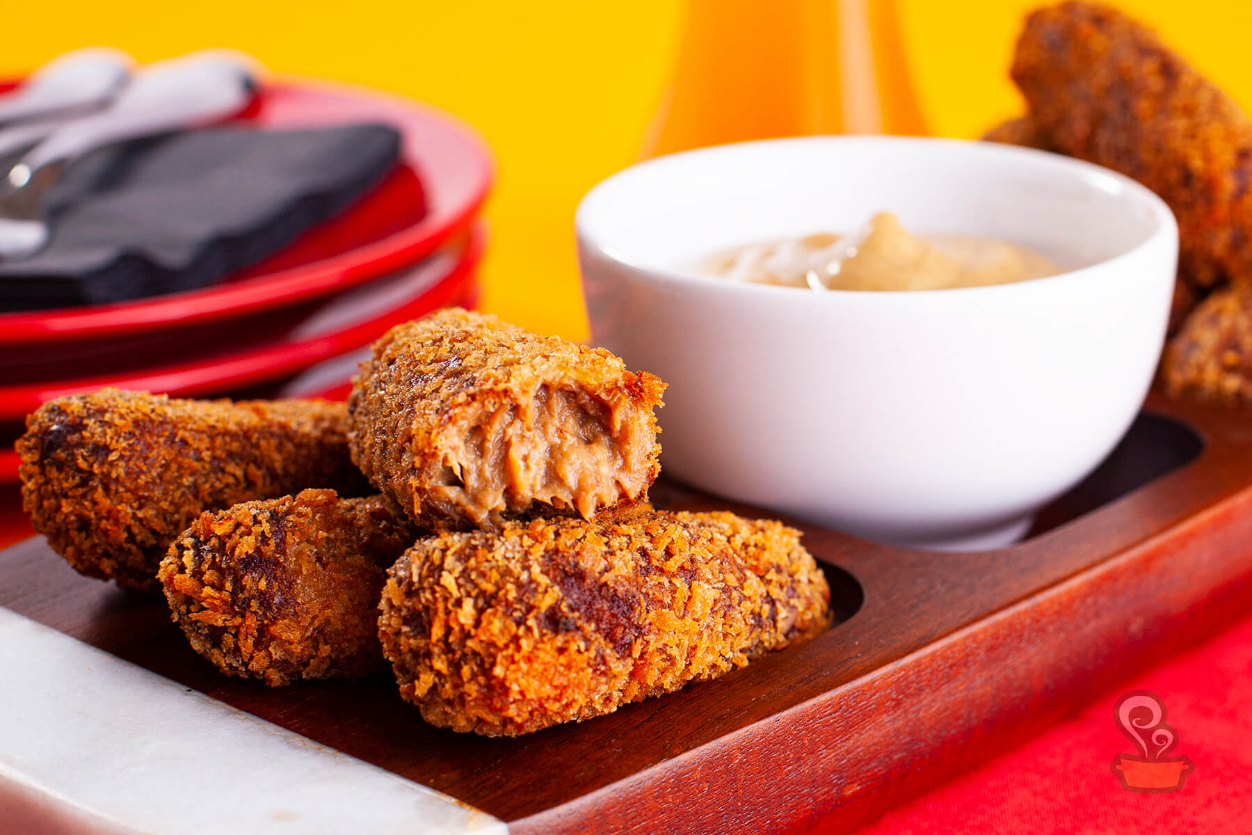 Como fazer croquete de carne - foto: naminhapanela.com