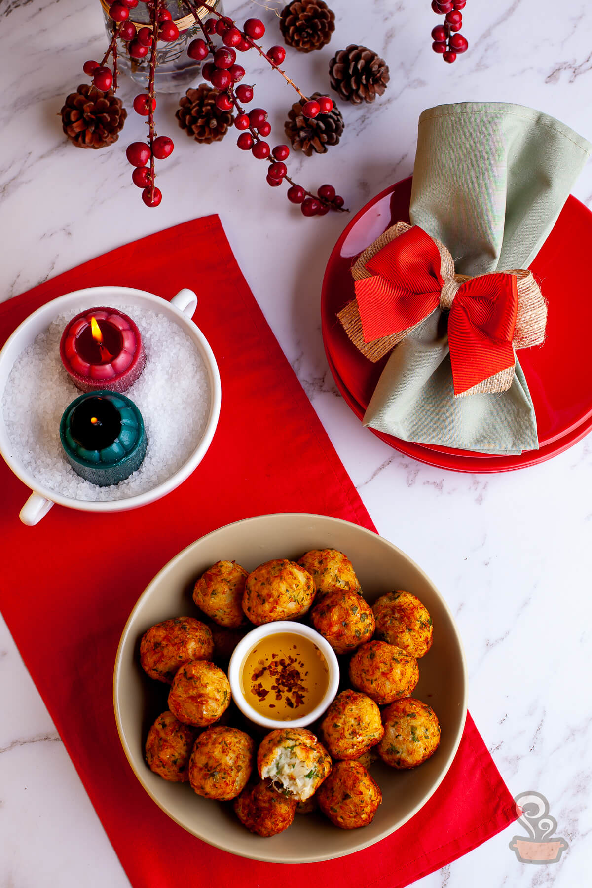 Bolinho de bacalhau - naminhapanela.com