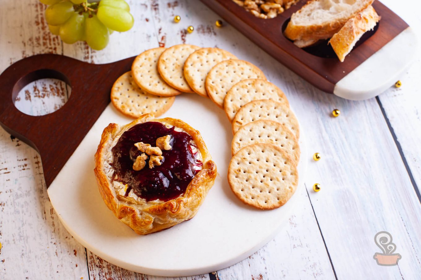 Queijo brie com massa folhada - foto: naminhapanela.com