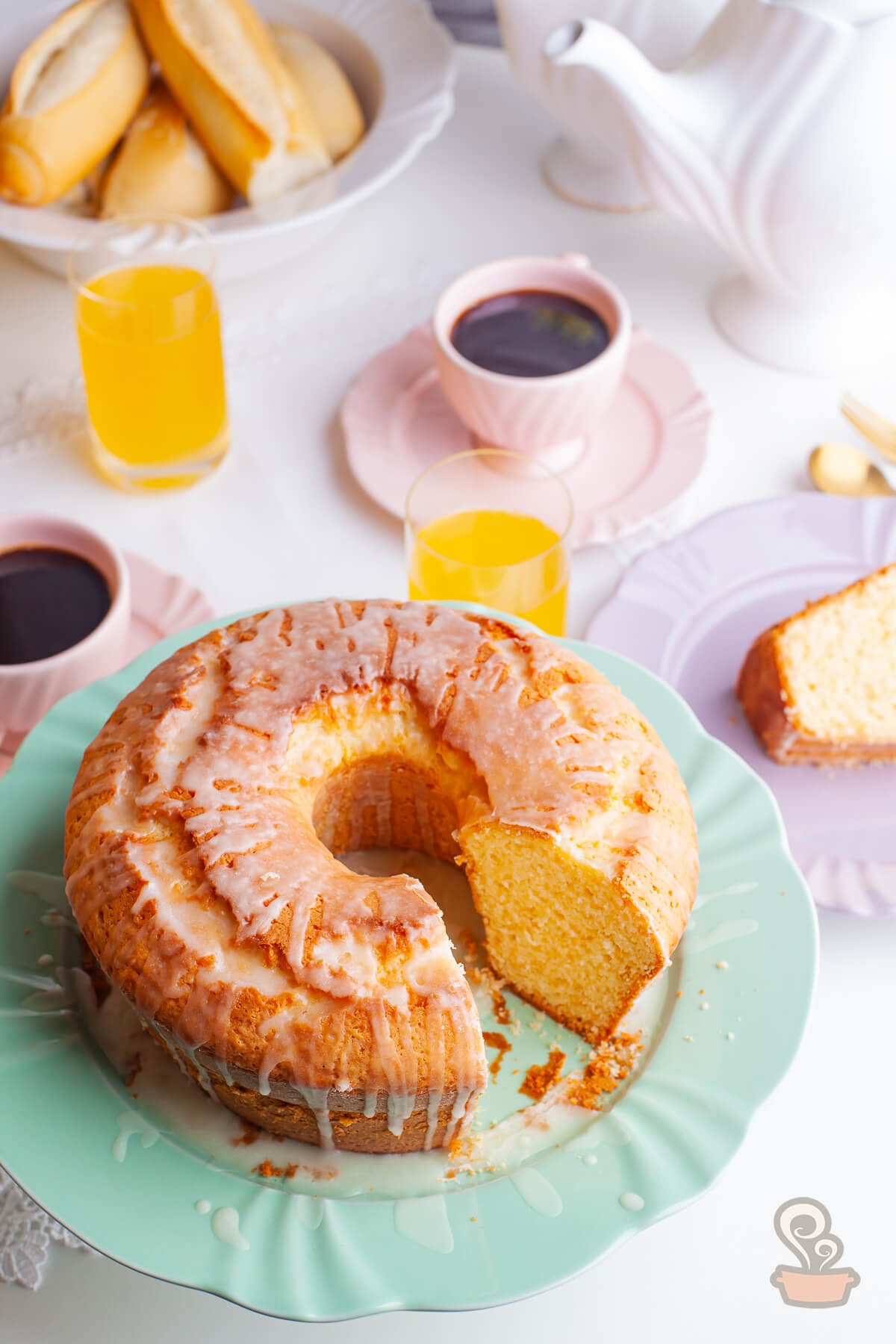 Bolo de laranja super fofinho - foto: naminhapanela