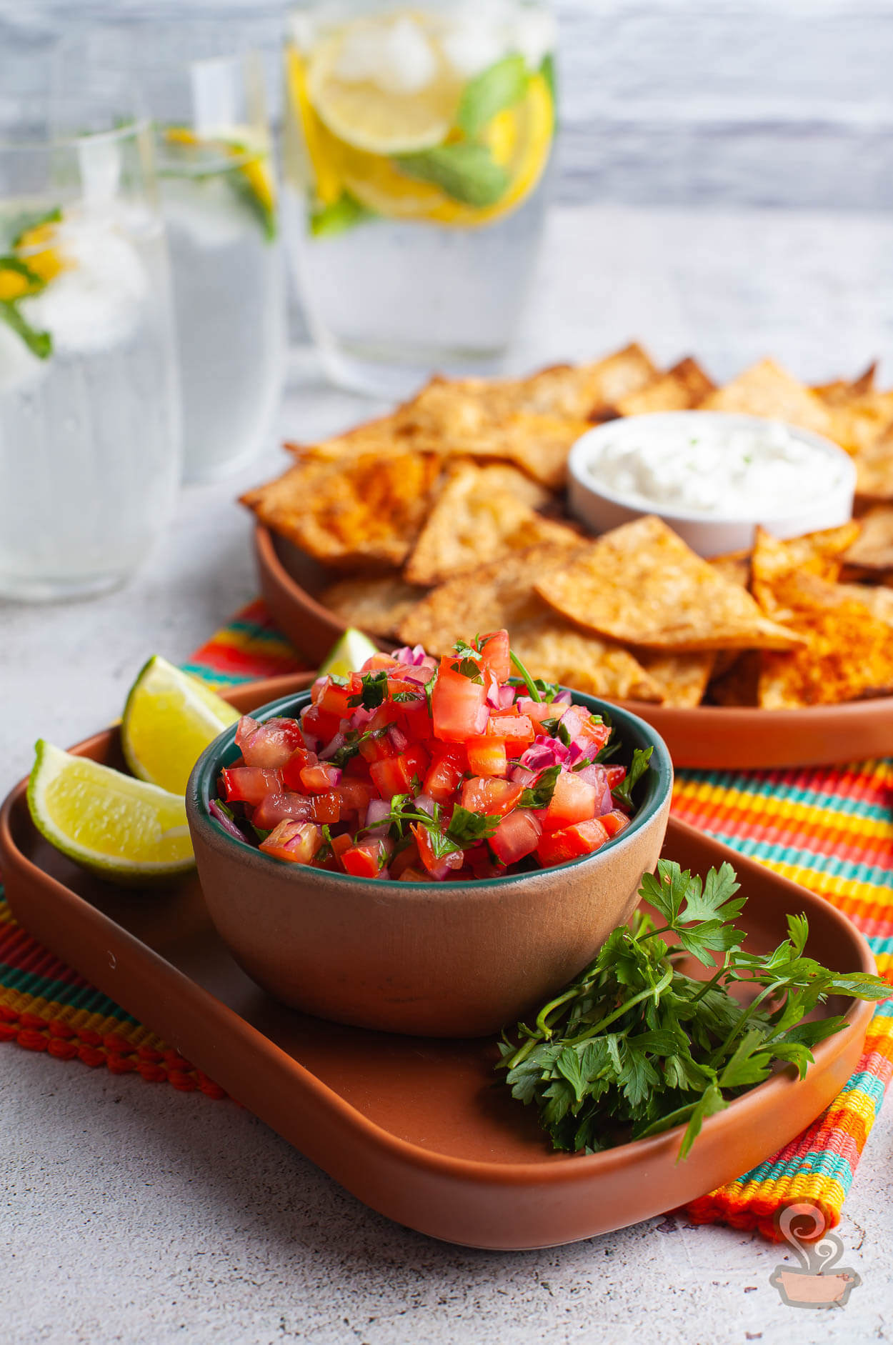 Salsa mexicana refrescante - foto: naminhapanela.com