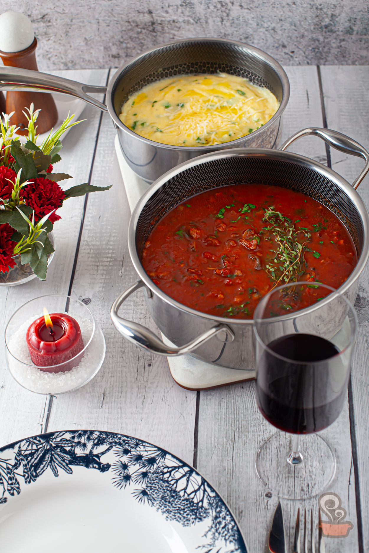 Ragu de carne com polenta - foto: naminhapanela.com