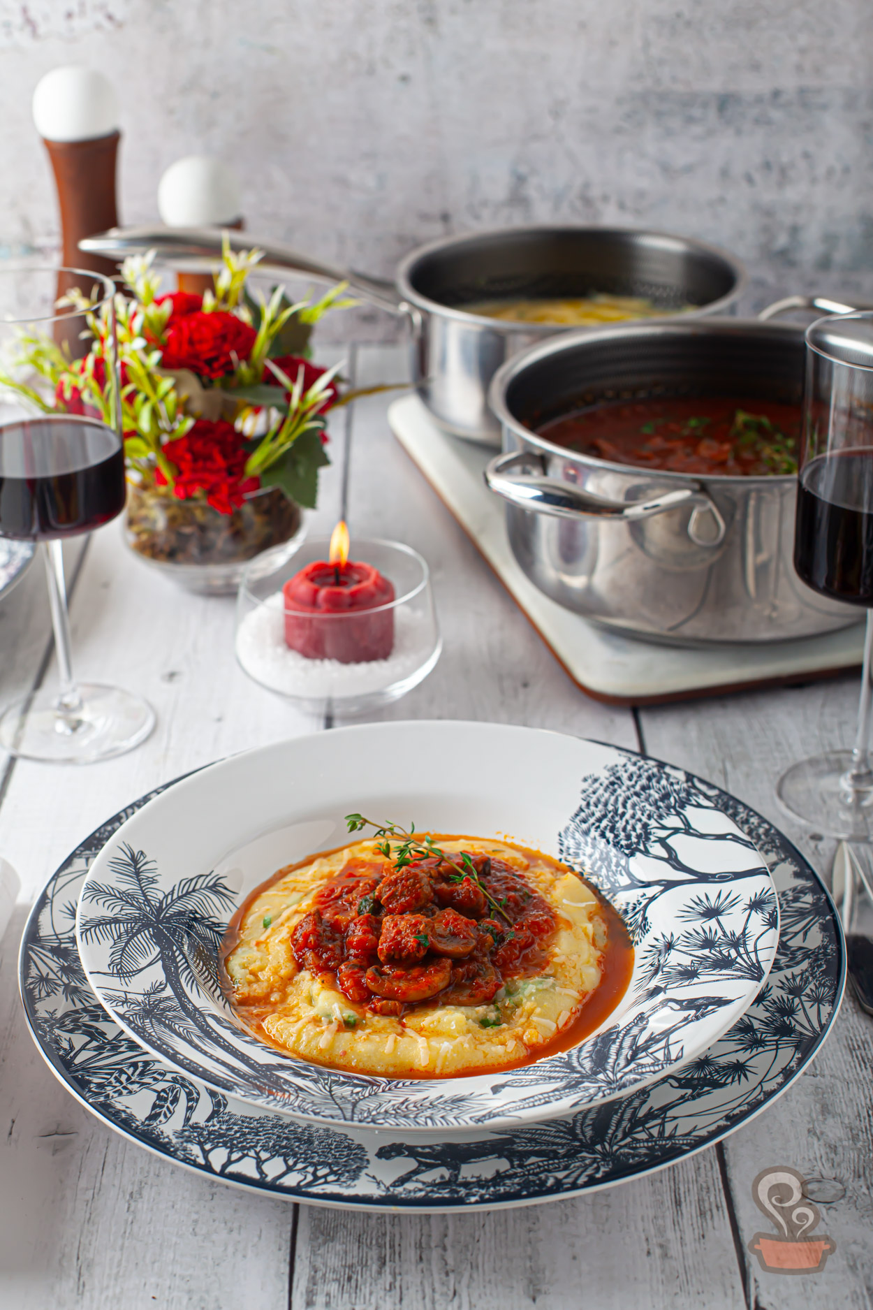 Ragu de carne com polenta - foto: naminhapanela.com