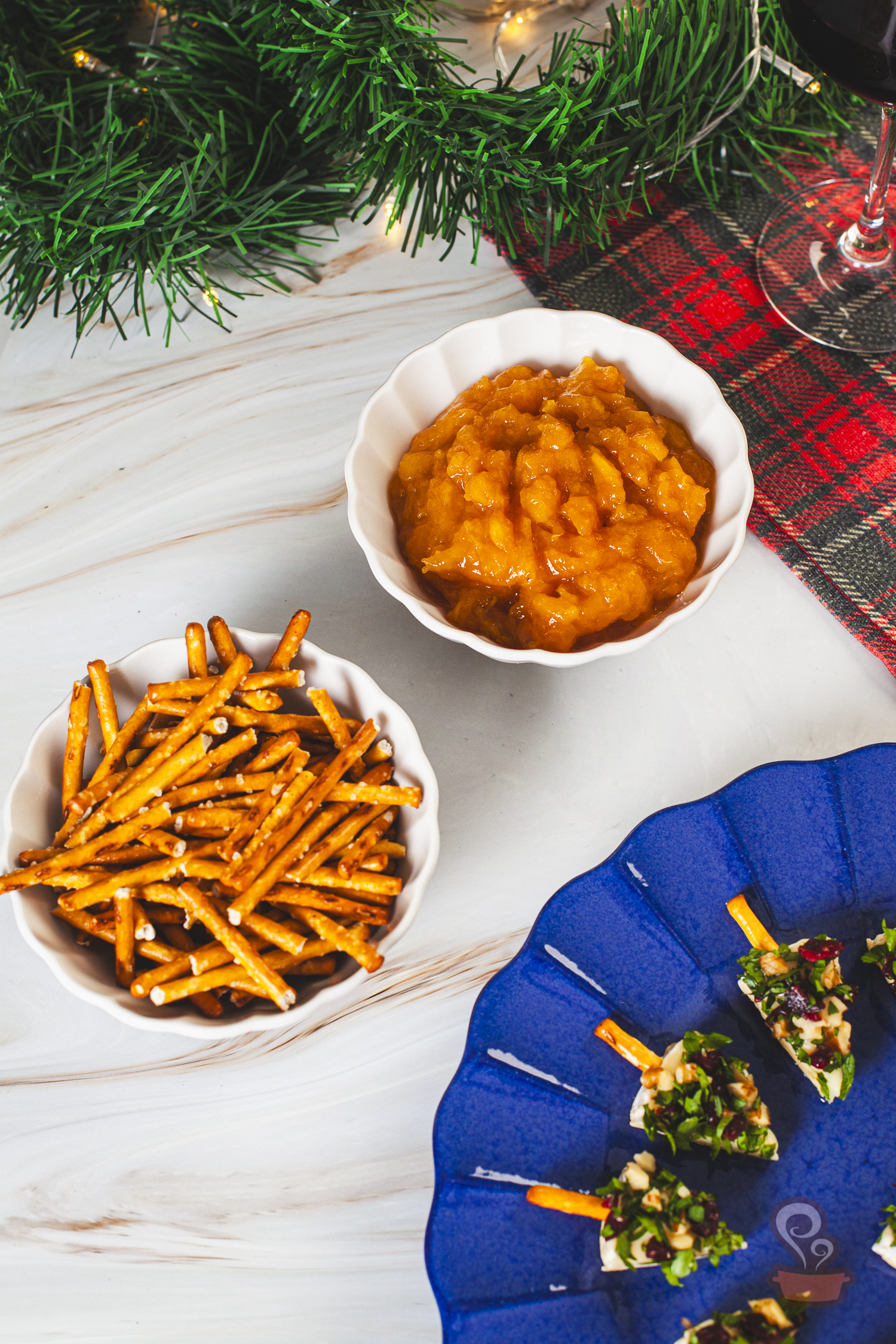 Aperitivos fáceis para natal - foto: naminhapanela.com Aperitivos fáceis para natal - foto: naminhapanela.com