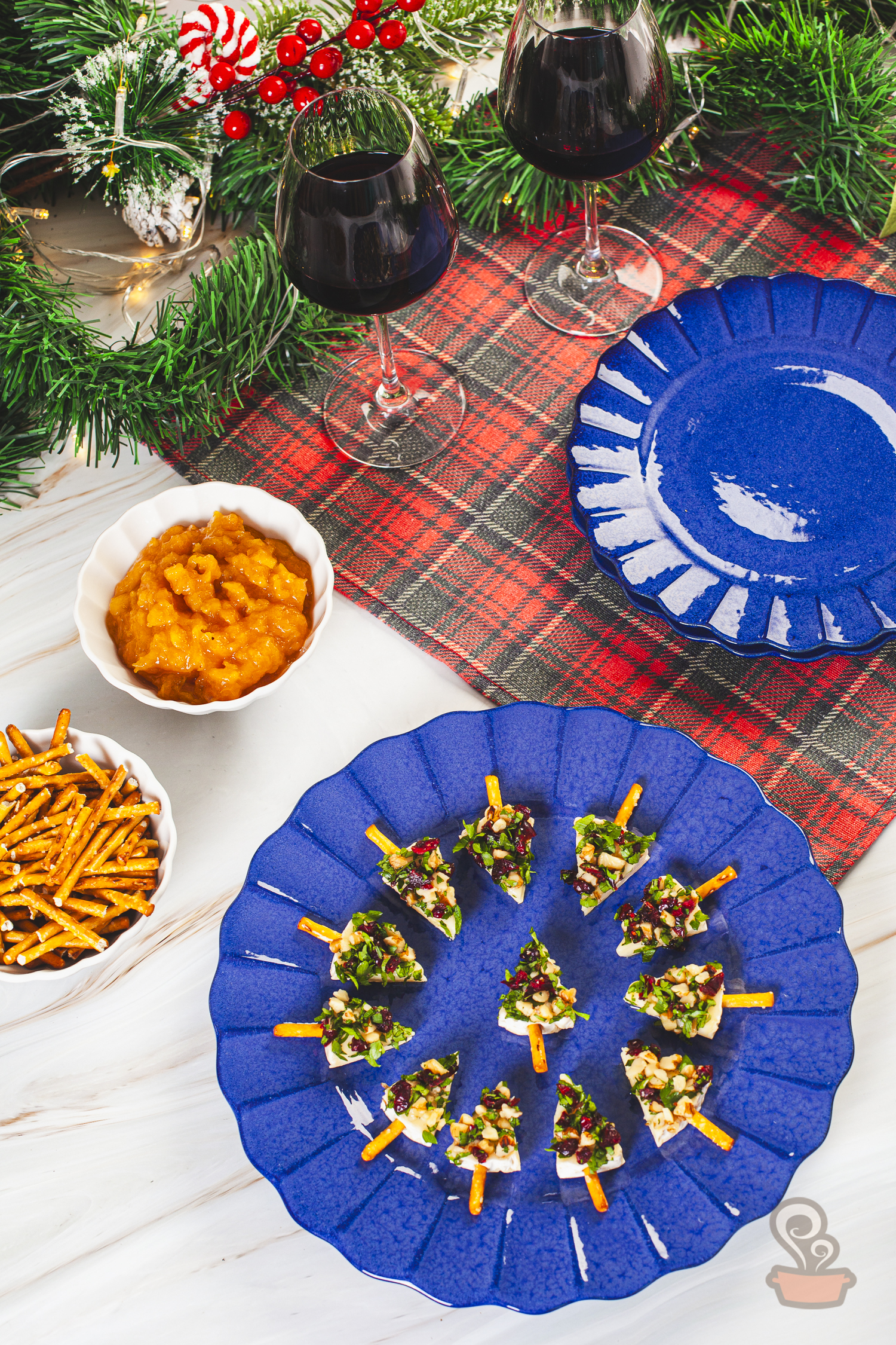 Aperitivos fáceis para natal - foto: naminhapanela.com Aperitivos fáceis para natal - foto: naminhapanela.com