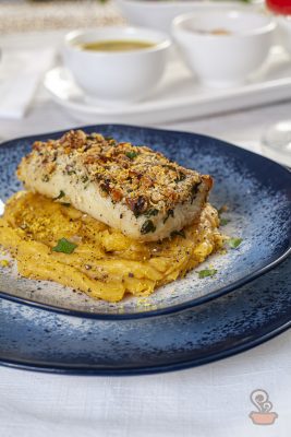 Peixe com crosta crocante - foto: naminhapanela