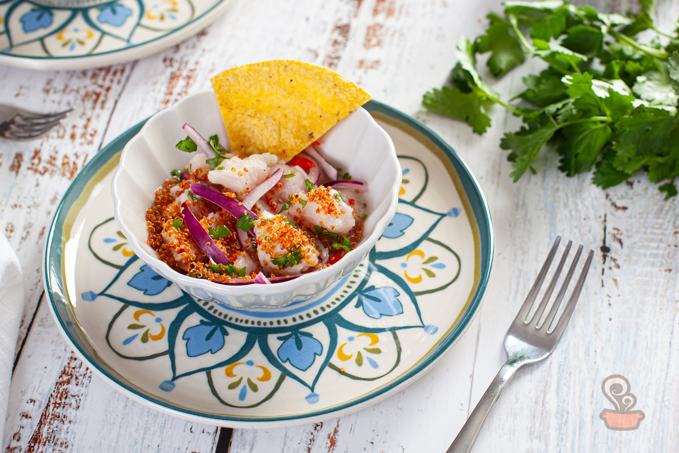 Ceviche de peixe - foto: naminhapanela.com Ceviche de peixe - foto: naminhapanela.com