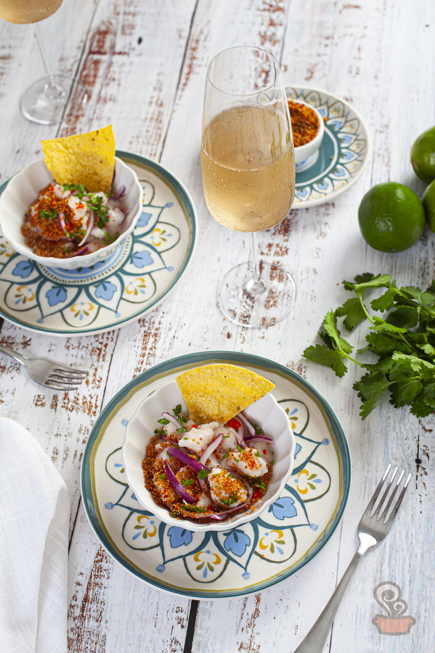 Ceviche de peixe - foto: naminhapanela.com Ceviche de peixe - foto: naminhapanela.com