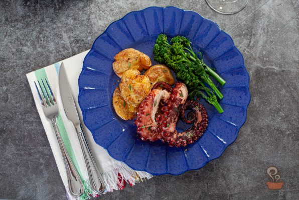 Polvo com batatas ao murro