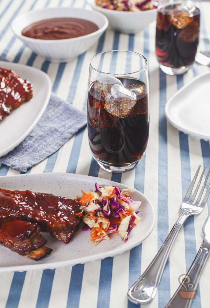 Costela ao molho barbecue